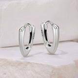 925 Sterling Silver Oxidized Earrings for Women