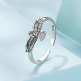 925 Sterling Silver Oxidized Ring for Men