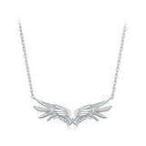 925 Sterling Silver Plated 40+5cm White Gold Necklace for Women