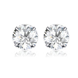 925 Sterling Silver Earrings with Pavé Setting CZ