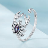 925 Sterling Silver Pavé CZ Oxidized Silver Ring 1.9mm Style E