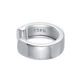 S925 Sterling Silver Plated Platinum Earrings