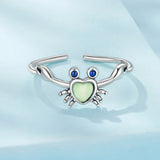 925 Sterling Silver Moonstone and Synthetic Spinel Ring for Women