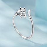 925 Sterling Silver Oxidized Silver Ring