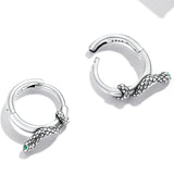 925 Sterling Silver Earrings with Pavé Setting CZ