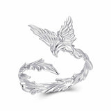 925 Sterling Silver White Gold Plated Rings