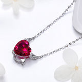 925 Sterling Silver Necklace with 1.5x1.3 cm Pendant for Women