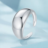 925 Sterling Silver Plated Gold Ring for Unisex