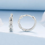 925 Sterling Silver Earrings for Women with Oxidized Finish