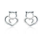 925 Sterling Silver Oxidized Earrings