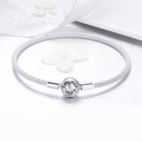 925 Sterling Silver SCB Bracelet Size 17.0cm