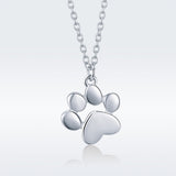 925 Sterling Silver Necklace with SCN Pendant 1.5x1.4cm for Women