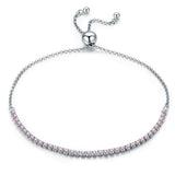 925 Sterling Silver Bracelet 27cm for Women