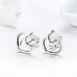925 Sterling Silver Oxidized Earrings