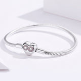 925 Sterling Silver Bracelet 17.0cm for Women