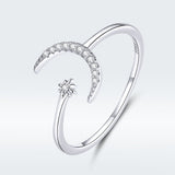 925 Sterling Silver Ring with Pavé Setting CZ