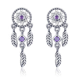 S925 Sterling Silver Pavé Setting CZ Earrings