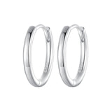 925 Sterling Silver & White Gold Plated Earrings for Women