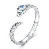925 Sterling Silver Oxidized Ring with Pavé Setting CZ for Women