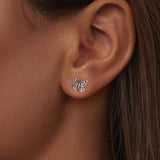 925 Sterling Silver Oxidized Silver Earrings for Women