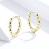 925 Sterling Silver Plated Platinum Earrings for Women