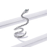 925 Sterling Silver Oxidized 2.5x1.9 cm Pavé Setting CZ Earrings for Women