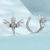 925 Sterling Silver Oxidized Silver Earrings for Women