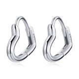 925 Sterling Silver & Platinum Earrings for Women