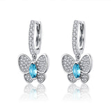 925 Sterling Silver Earrings with Pavé Setting CZ for Women