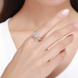 925 Sterling Silver Ring Size 6 for Women