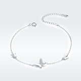 925 Sterling Silver Pavé Setting CZ Bracelet for Women