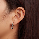 S925 Sterling Silver Earrings for Women with Platinum Plating
