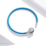 925 Sterling Silver Plated Bracelet with Pavé Setting CZ, Size 19.0 for Women