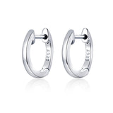 925 Sterling Silver Plated Black Gold Earrings for Women