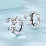 925 Sterling Silver Earrings for Women - 1.2cm