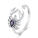 925 Sterling Silver Pavé CZ Oxidized Silver Ring 1.9mm Style E