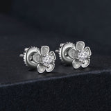 S925 Sterling Silver 3.00 Carat Moissanite Earrings for Women