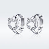 925 Sterling Silver CZ Earrings for Women