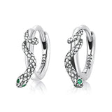925 Sterling Silver Earrings with Pavé Setting CZ