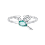 925 Sterling Silver Pavé CZ Ring