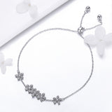 925 Sterling Silver Bracelet 22cm for Women