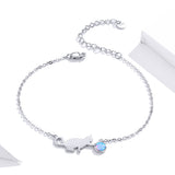 925 Sterling Silver Adjustable Bracelet for Unisex