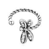925 Sterling Silver Earrings with Pavé Setting and CZ for Women