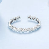 925 Sterling Silver Oxidized Silver 0.3cm Width Ring for Unisex