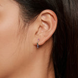 925 Sterling Silver Earrings with Pavé Setting CZ for Women