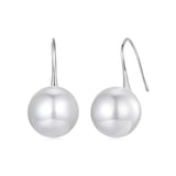 925 Sterling Silver Earrings with Quality Shell Pearl