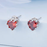 925 Sterling Silver Earrings with Pavé Setting CZ for Women
