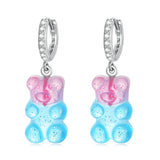 S925 Sterling Silver Pavé Setting CZ Earrings for Women