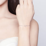 925 Sterling Silver Adjustable Bracelet for Women
