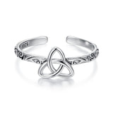 925 Sterling Silver Oxidized Silver Ring for Women